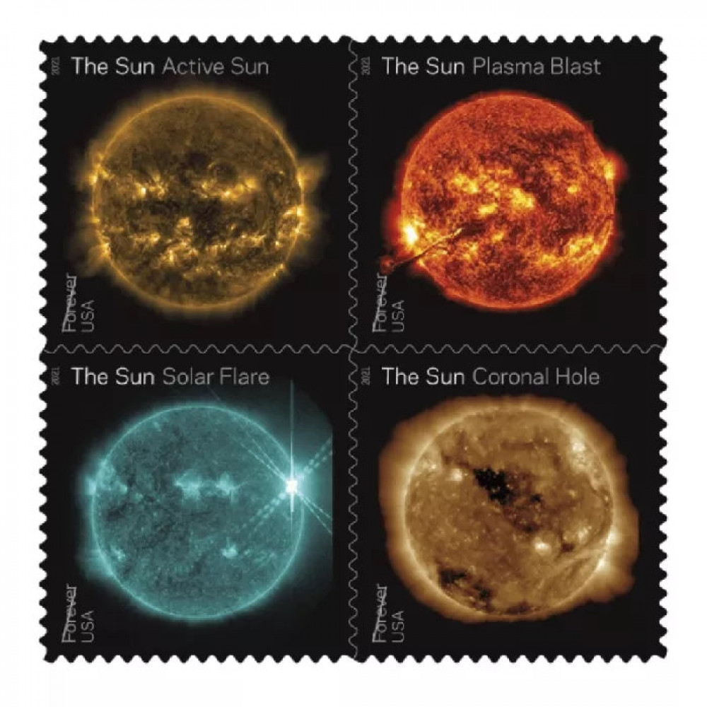 (2021) Sun Science Forever Postage Stamps
