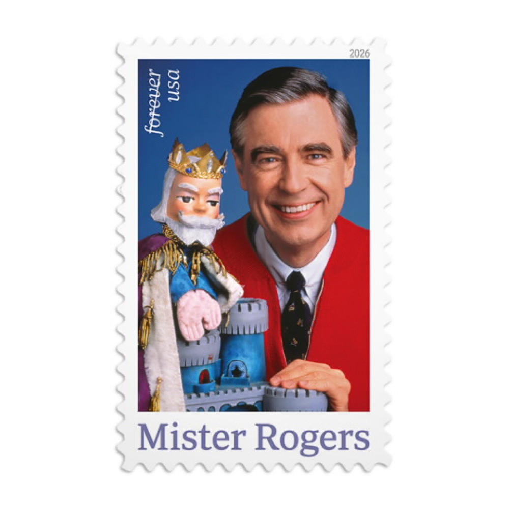 (2026) Mister Rogers Forever Stamps, Sheet of 20