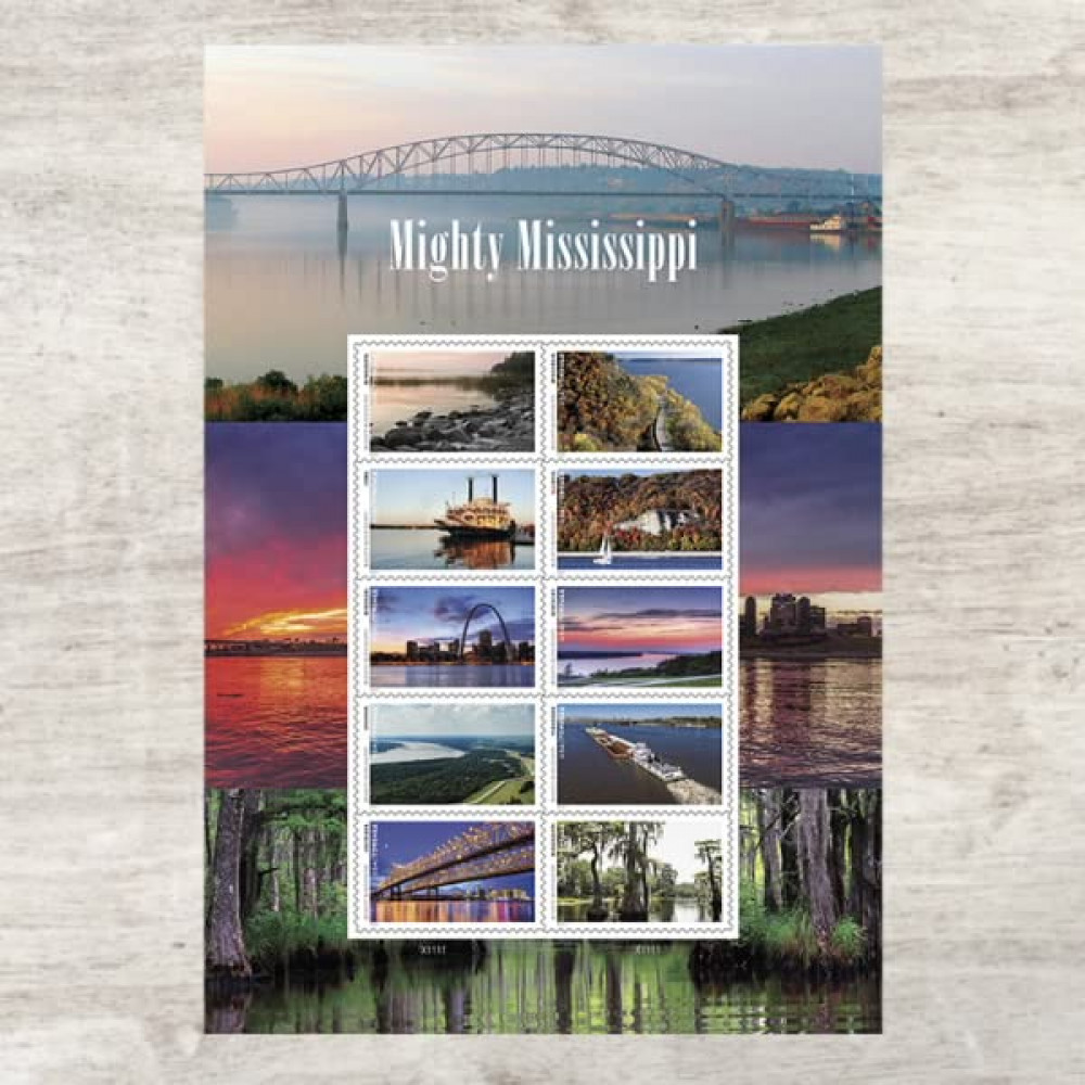 (2022) Mighty Mississippi Forever Stamps