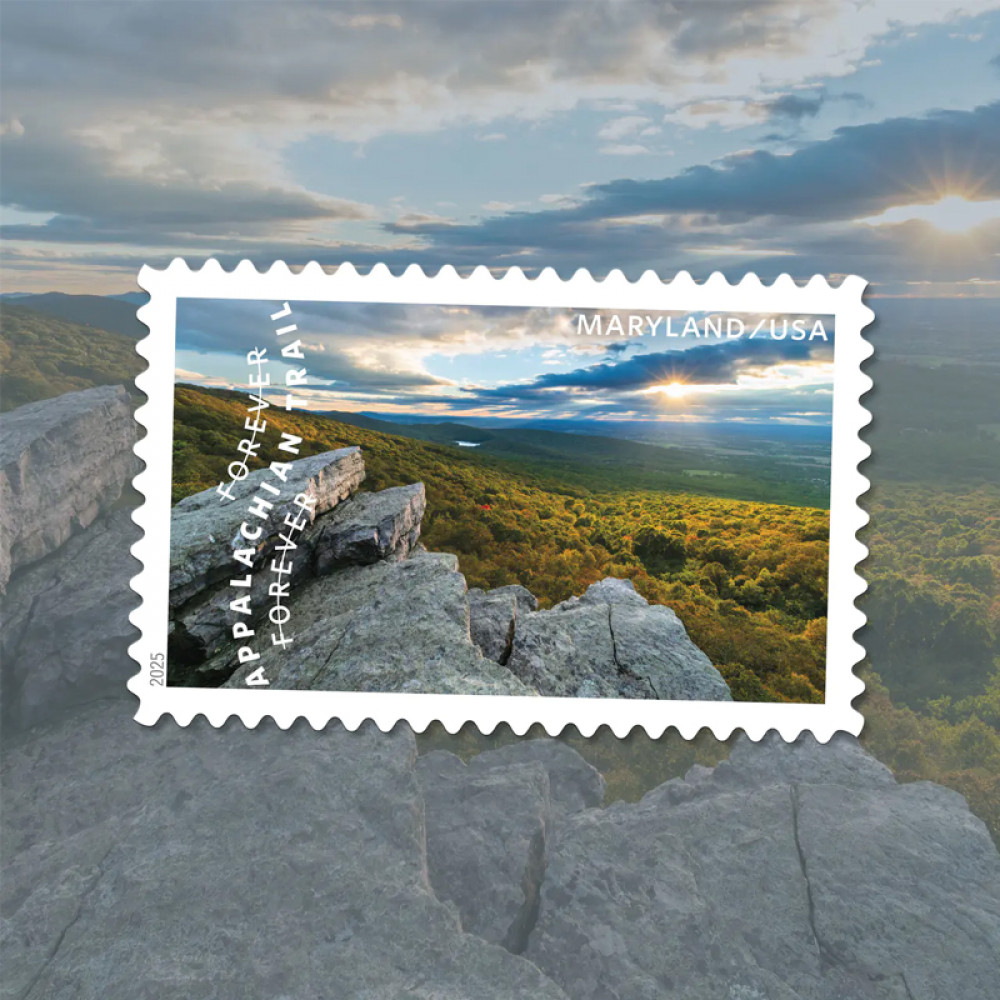 (2025) The Appalachian Trail Forever Stamps, Sheet of 15 | Multiple Stamp Designs
